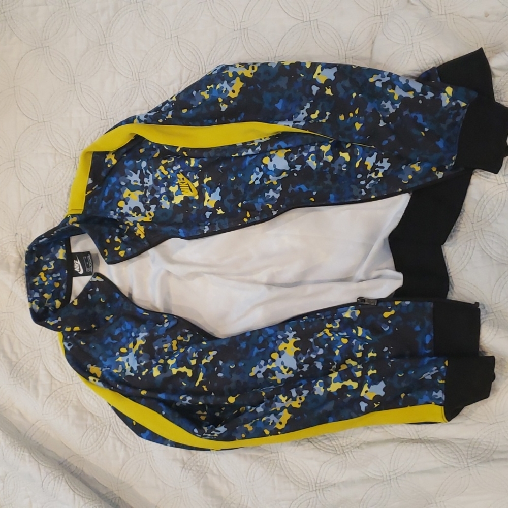 Nike long sleeve zip up LAKER COLORS jacket